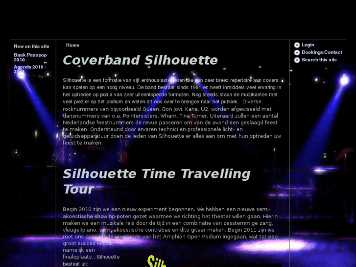 www.coverbandsilhouette.nl
