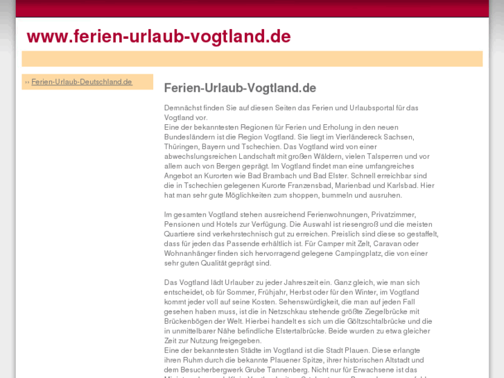 www.ferien-urlaub-vogtland.de