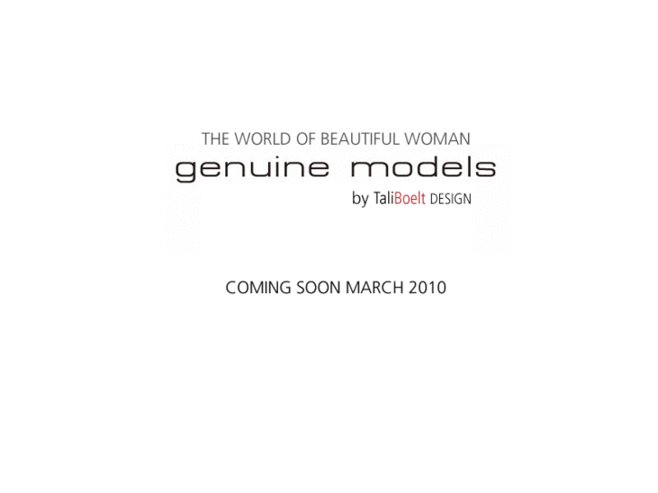 www.genuine-models.com
