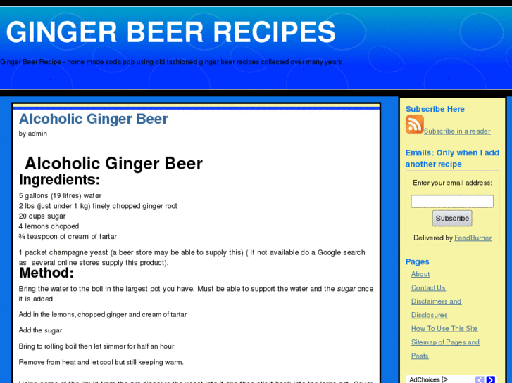 www.gingerbeerrecipe.info