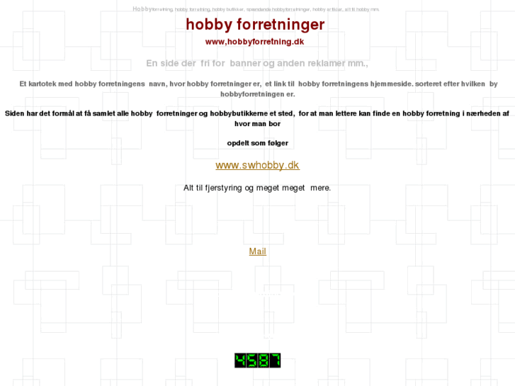 www.hobbyforretning.dk