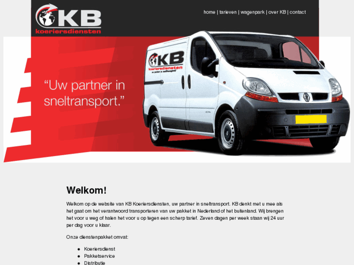 www.kbkoeriersdiensten.nl