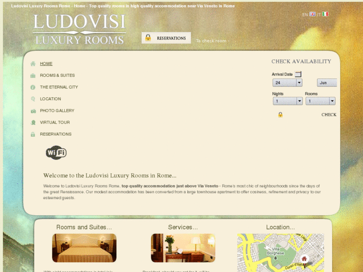 www.ludovisiluxuryrooms.com