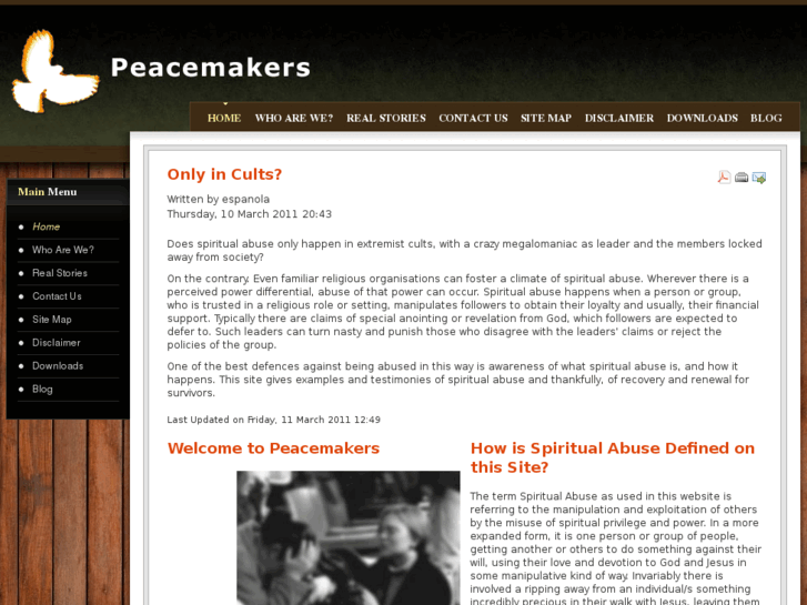 www.peacemakerstoday.com