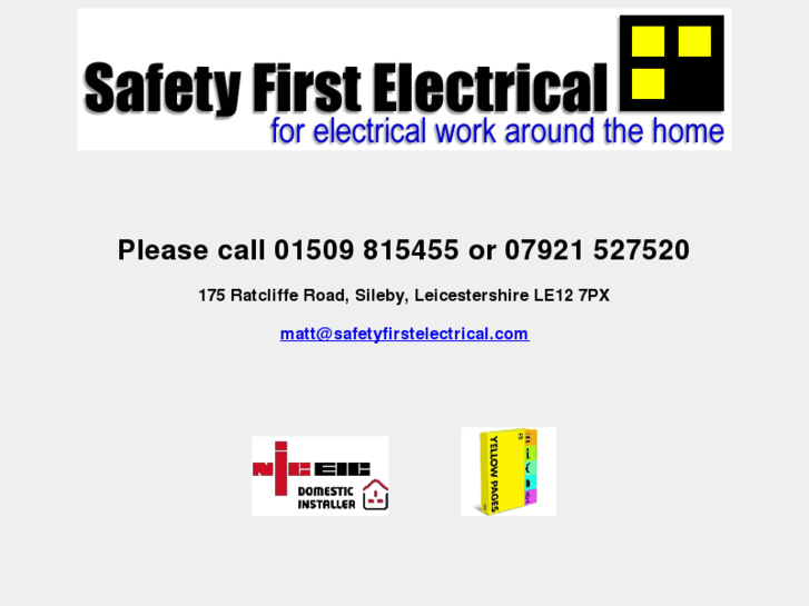 www.safetyfirstelectrical.com