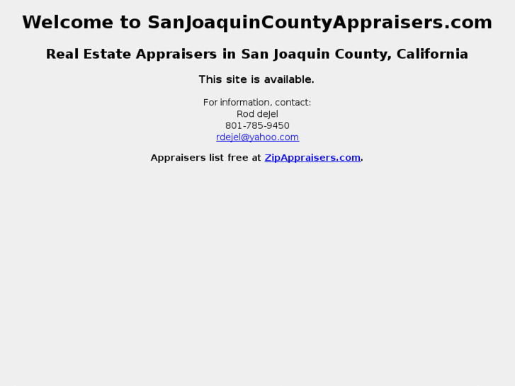 www.sanjoaquincountyappraisers.com