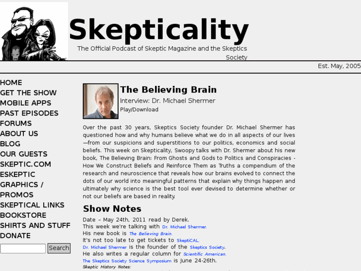 www.skepticality.com