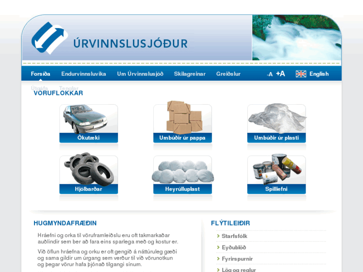 www.urvinnslusjodur.is