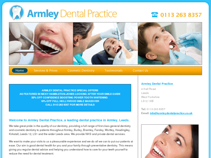 www.armleydentalpractice.co.uk