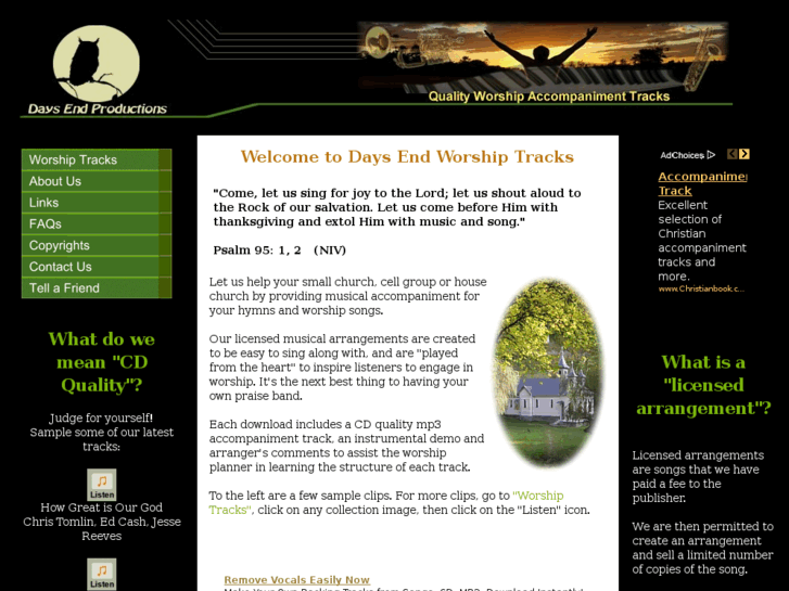 www.daysendworshiptracks.com