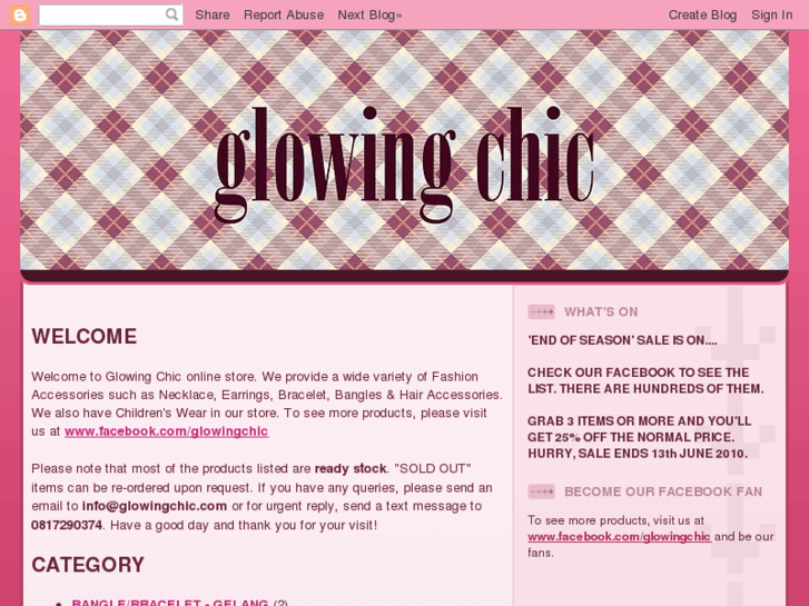 www.glowingchic.com