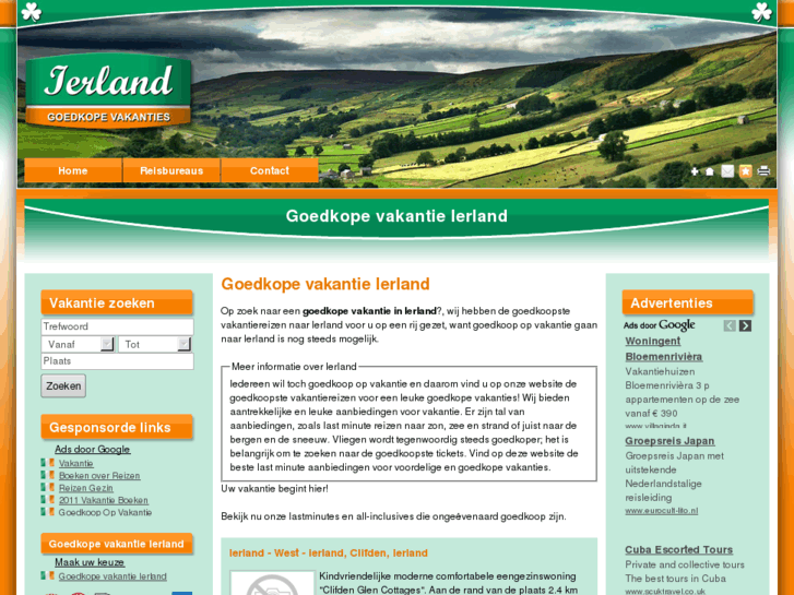 www.goedkoopstevakantieierland.nl