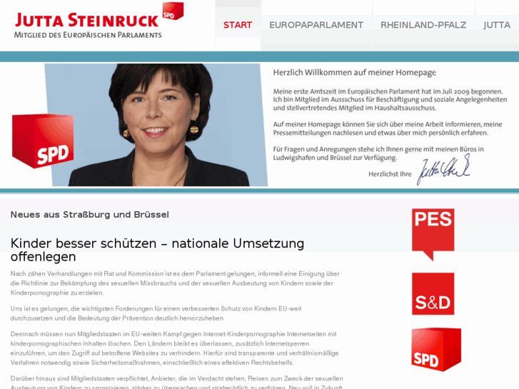 www.jutta-steinruck.de