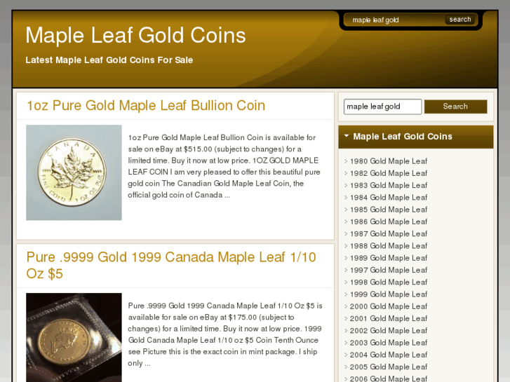 www.mapleleaf-gold.com