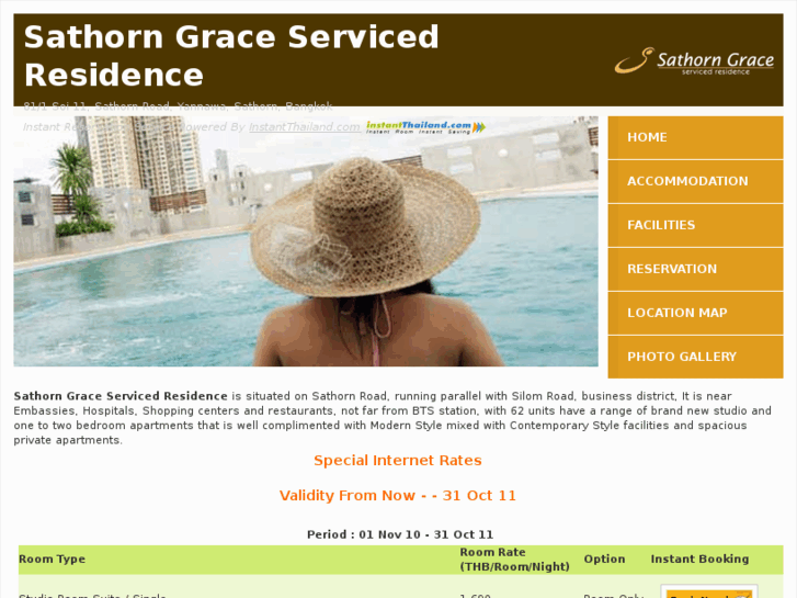 www.sathorngraceserviceresidence.com