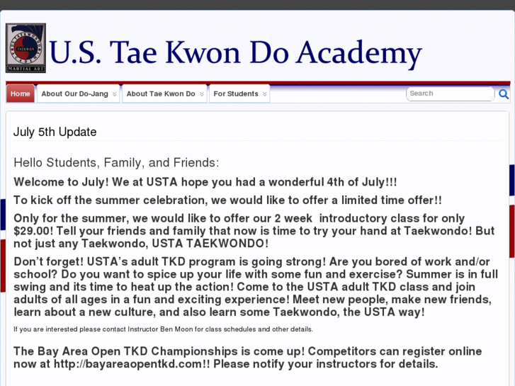 www.ustaekwondo-academy.com