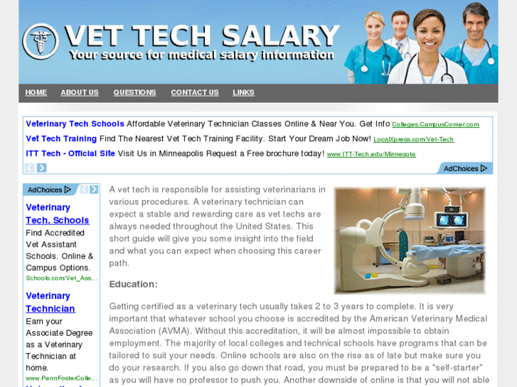 www.vettechsalary.net