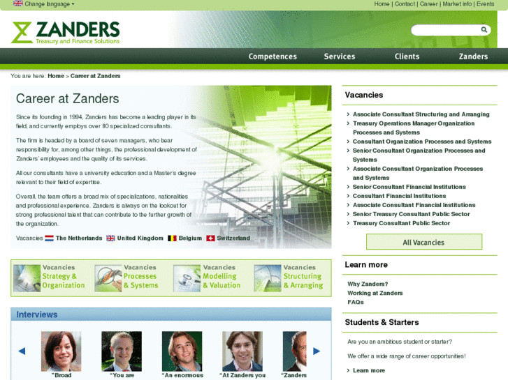 www.careeratzanders.com