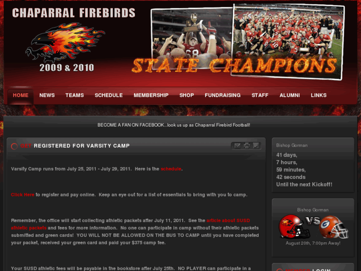 www.chaparralfootball.com