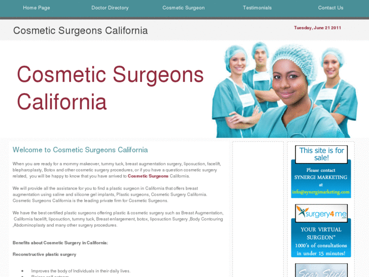 www.cosmeticsurgeonscalifornia.com