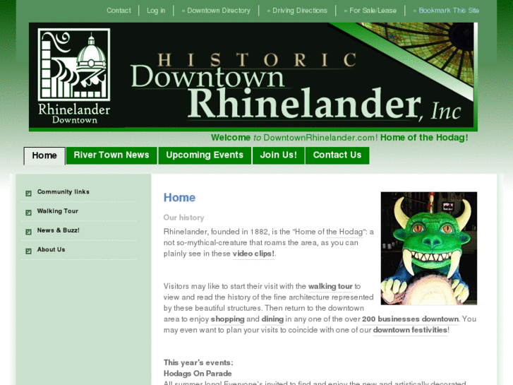 www.downtownrhinelander.com