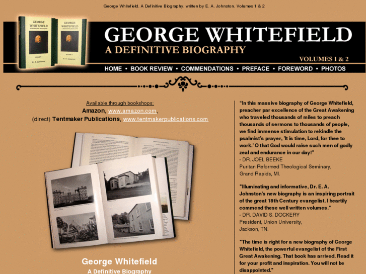 www.georgewhitefieldbio.com