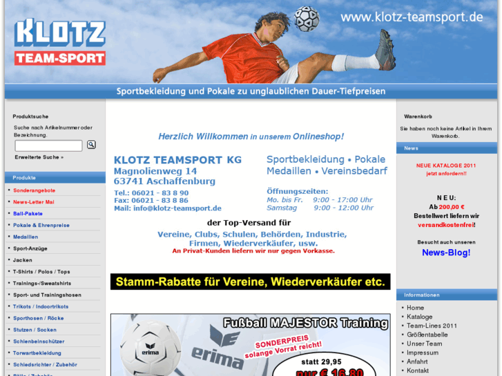 www.klotz-teamsport.de