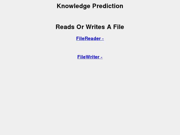 www.knowledgeprediction.net