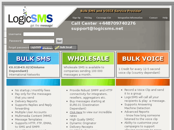 www.logicsms.net