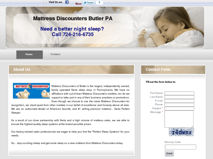 www.mattressdiscounters-butler.com