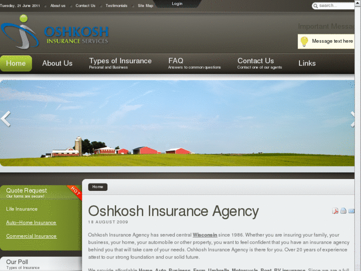 www.oshkoshinsuranceservices.com