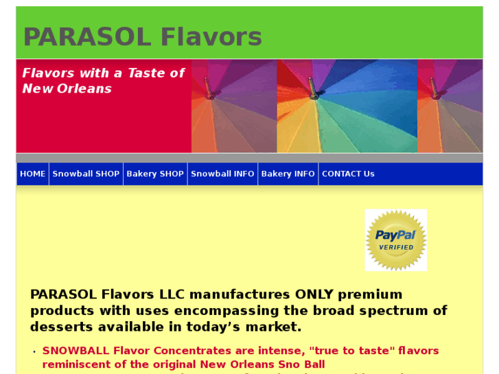 www.parasolflavors.com