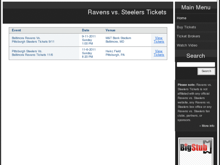 www.ravenssteelerstickets.com