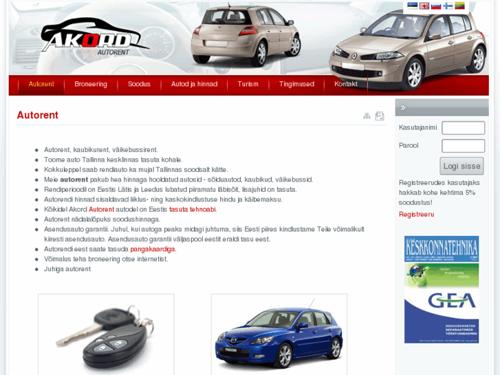 www.rentacar-estonia.eu