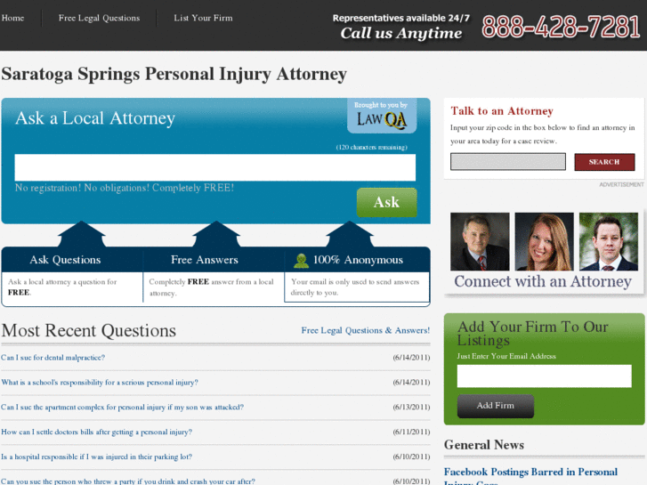 www.saratogaspringspersonalinjuryattorney.com