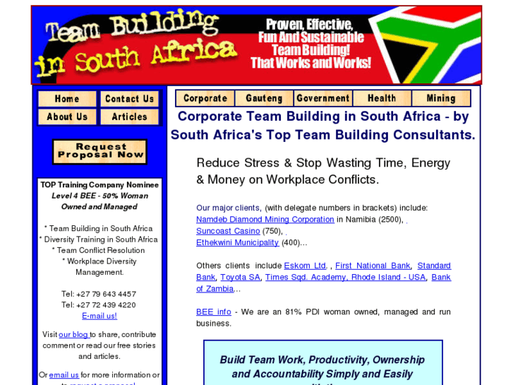 www.teambuildinginsouthafrica.com