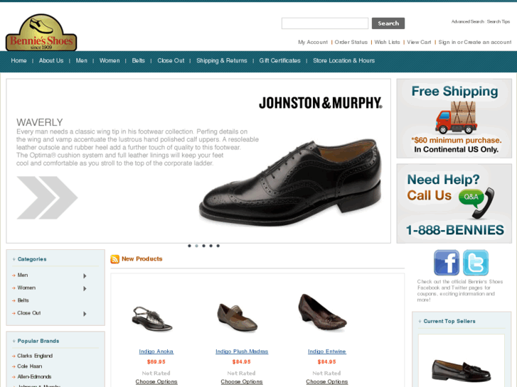www.benniesdiscountshoes.com