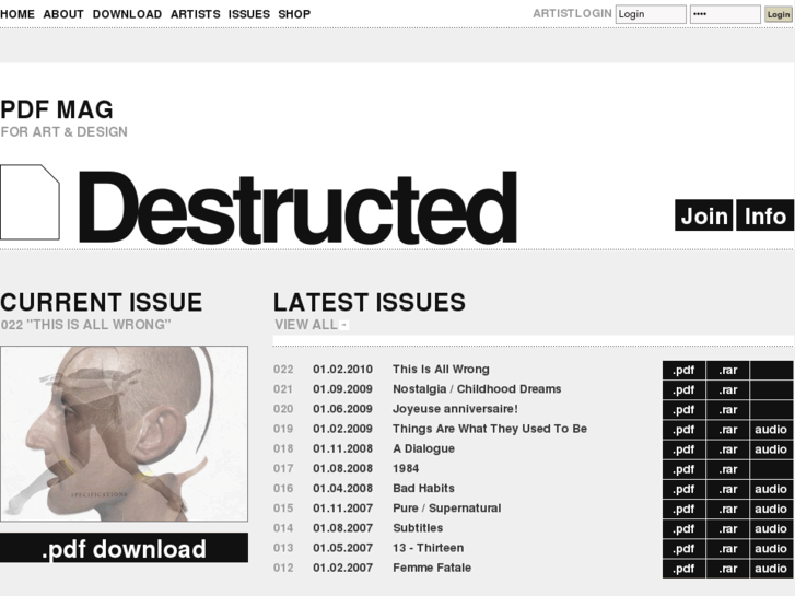 www.destructed-mag.info