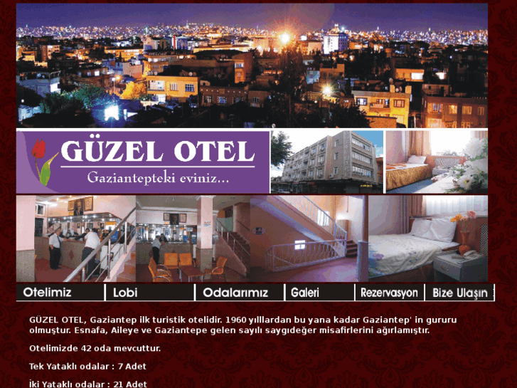 www.gaziantepguzelotel.com