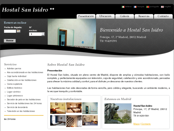 www.hostalsanisidromadrid.com