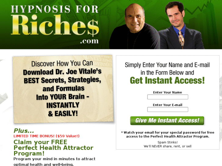 www.hypnosisforriches.com