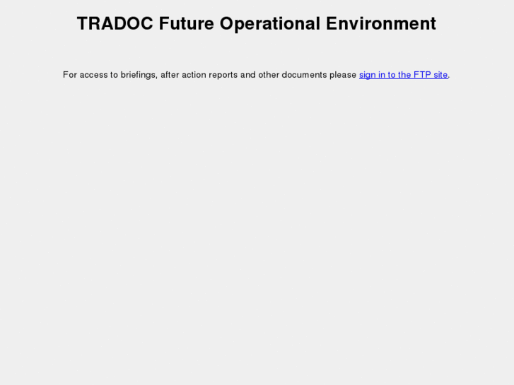 www.operationalenvironment.net