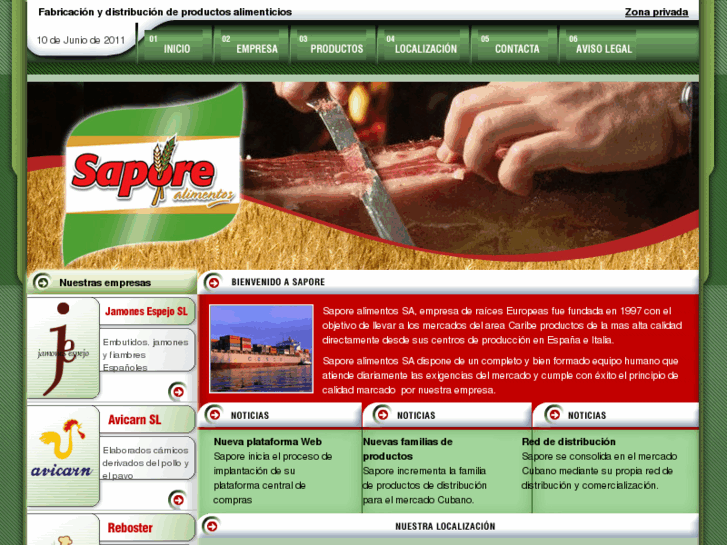 www.sapore.biz