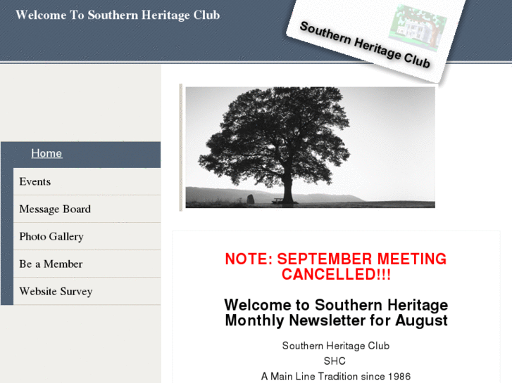 www.southernheritageclub.com