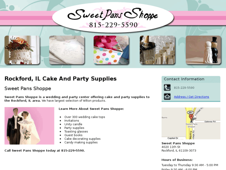 www.sweetpansshoppe.biz