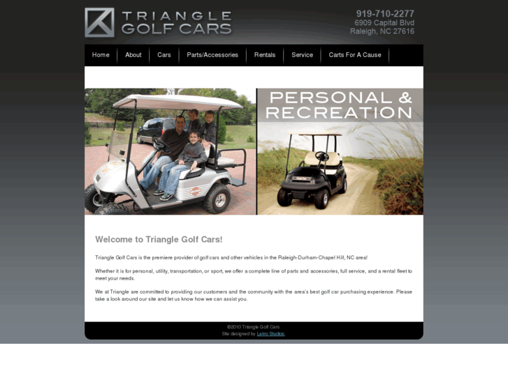 www.trianglegolfcars.net