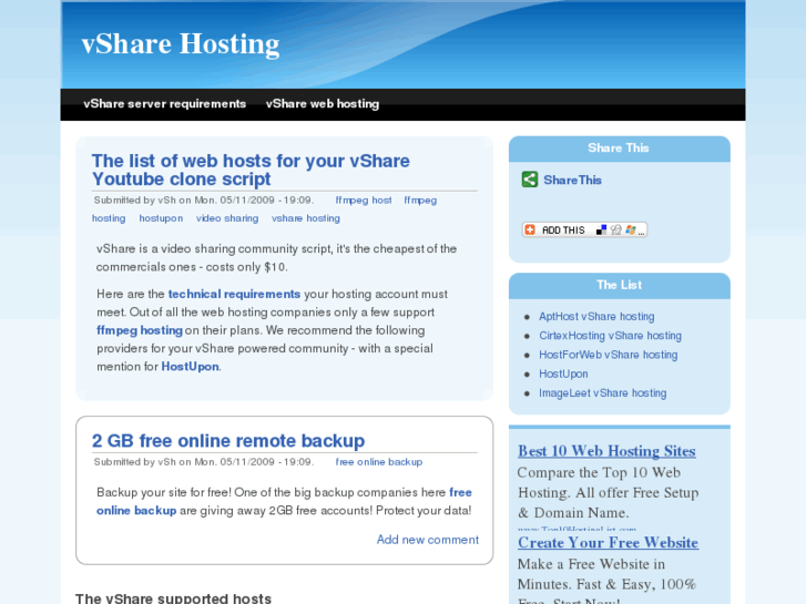 www.vsharehosting.org