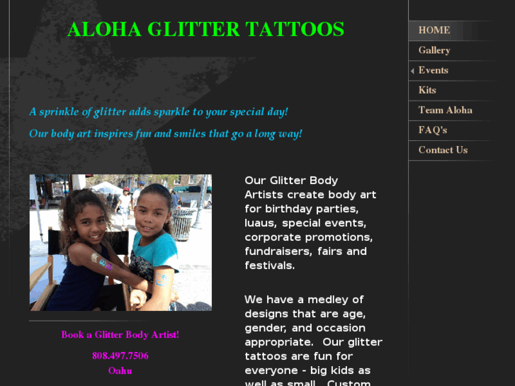 www.alohaglittertattoos.com