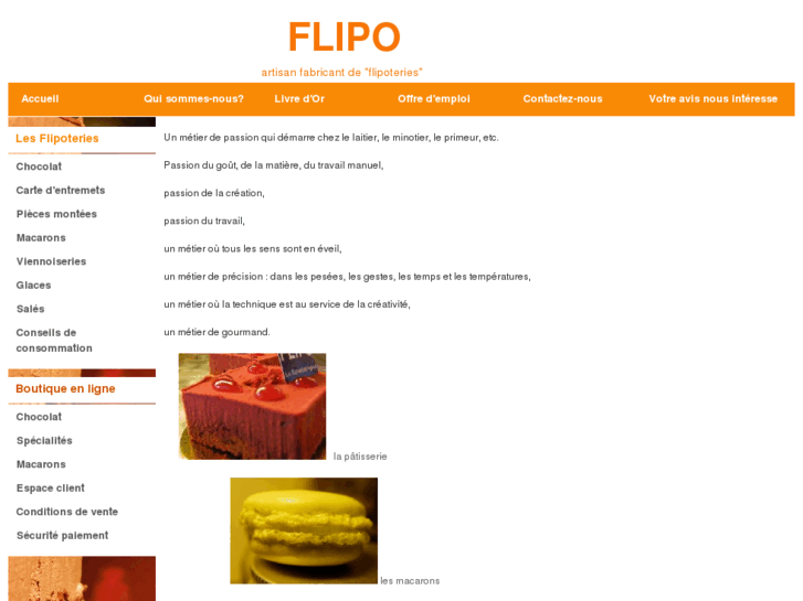 www.flipo-patissier.com