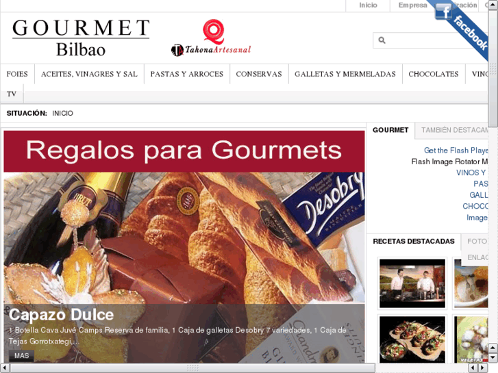 www.gourmetbilbao.es